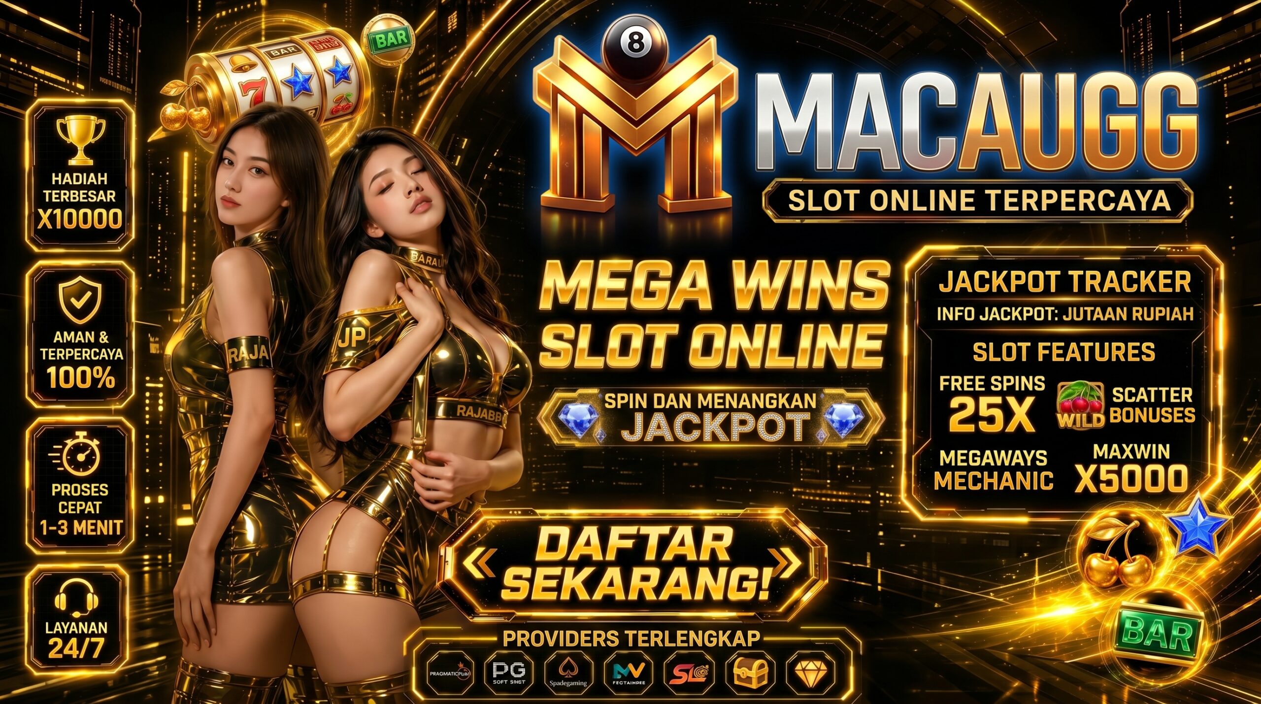7 Provider Slot Paling Gacor di MACAUGG Versi Member 2026